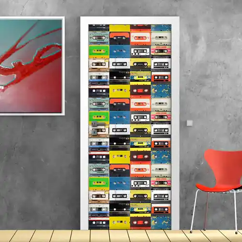 Porta Musicassette - 60 cm / 200 cm Finale Uitverkoop
