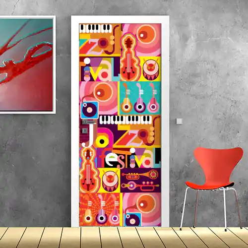 Porta Jazz Festival - 60 cm / 200 cm Beperkte Voorraad