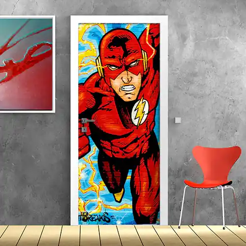 Must-Have Porta Flash graffiti - 60 cm / 200 cm