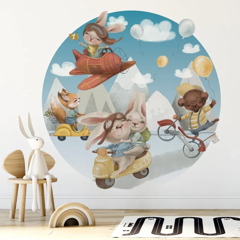 Koop Online Cerchio Avventura in viaggio - 60x60 cm