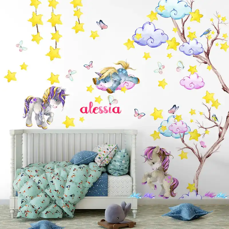 Bosco di unicorni XXL - 130x80 cm Seizoensaanbieding