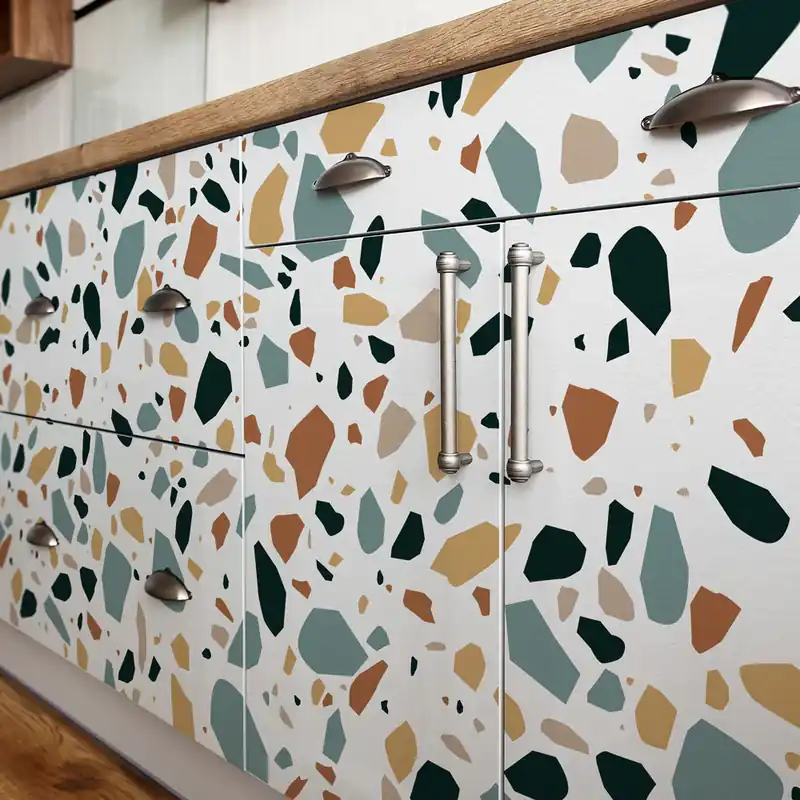 Pellicola adesiva Graniglia - 40x200 cm Laatste Versie
