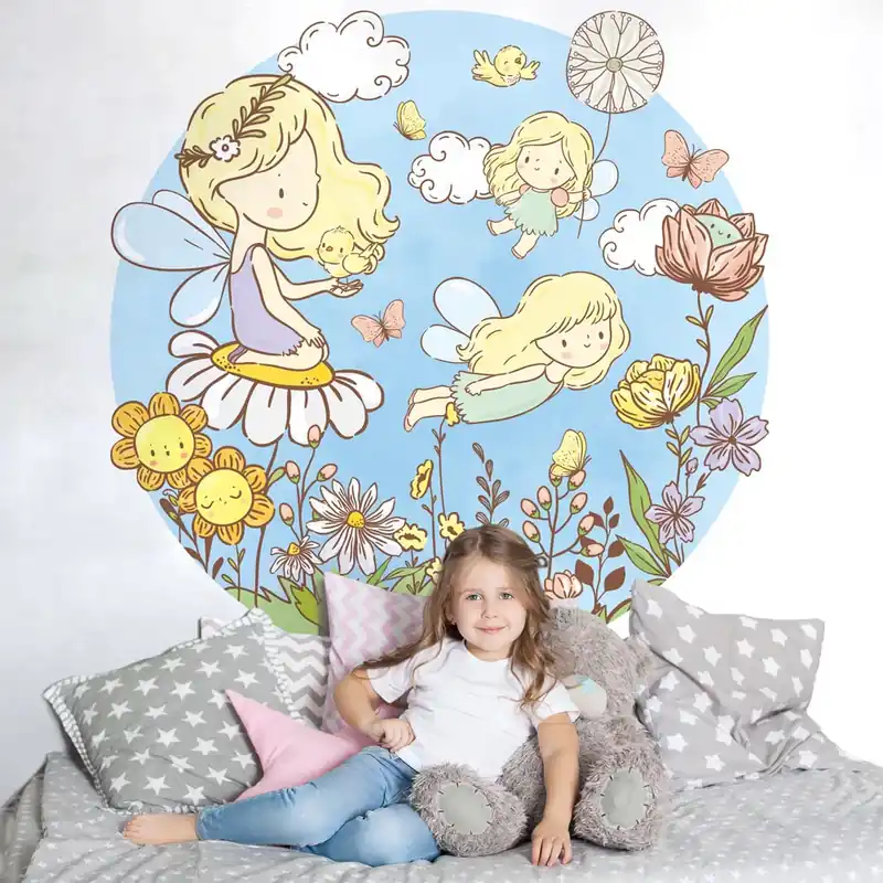 Cerchio Tra i fiori - 60x60 cm Gratis Retour