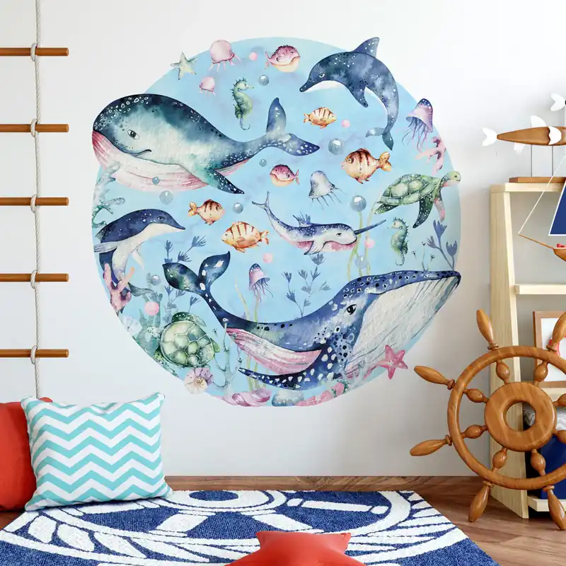 Laatste Kans Cerchio Under the sea - 60x60 cm
