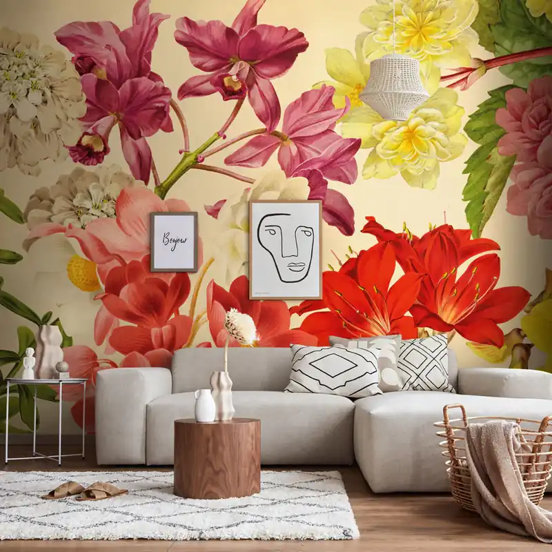 Snelle Levering Carta da parati Primavera 2 - TNT Effetto Muro / 100x300 cm