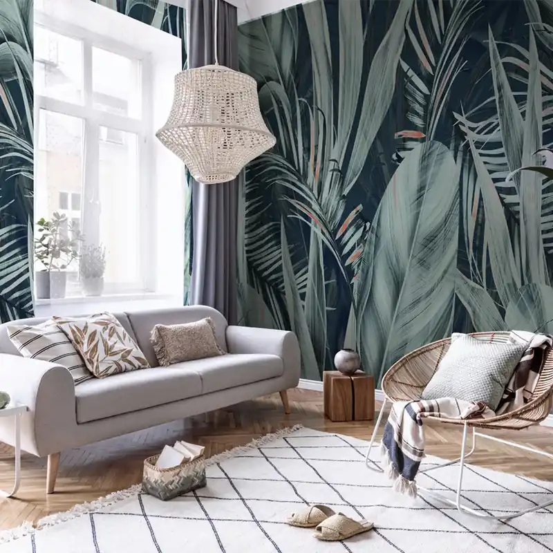 Carta da parati Foliage - TNT Effetto Muro / 100x300 cm Direct Beschikbaar