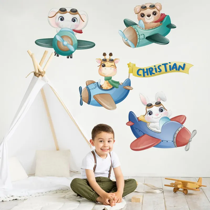 Personalizza Animaletti aviatori - 120x30 cm Hoge Kwaliteit