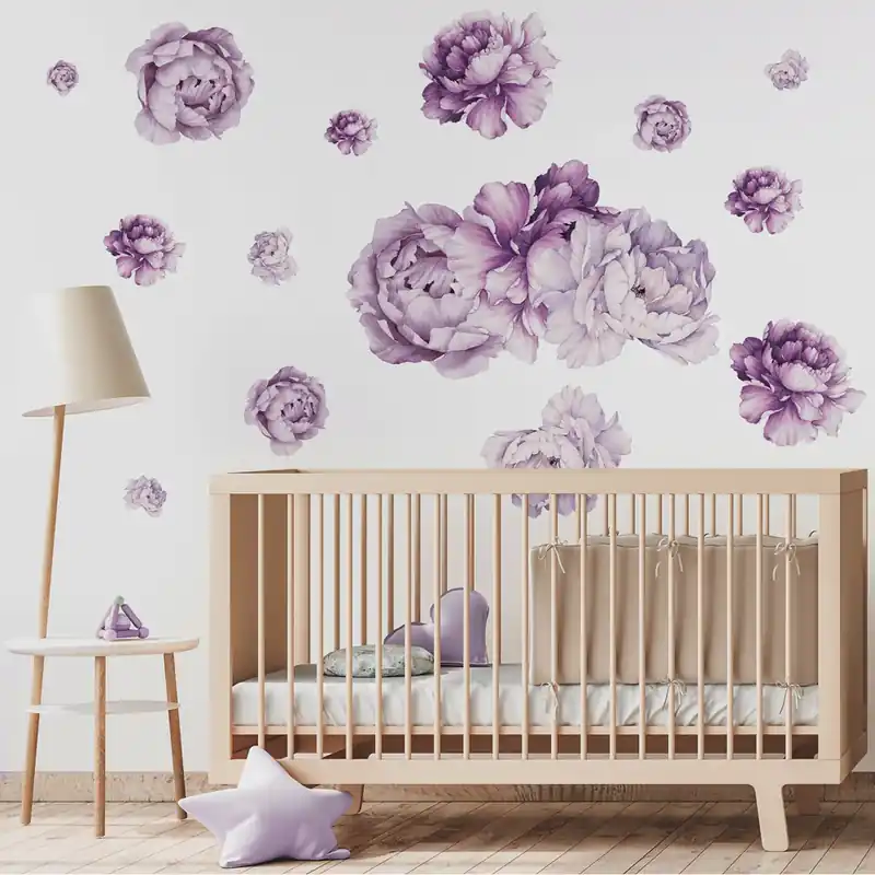 Op = Op Peonies - 120x60 cm / Lilla
