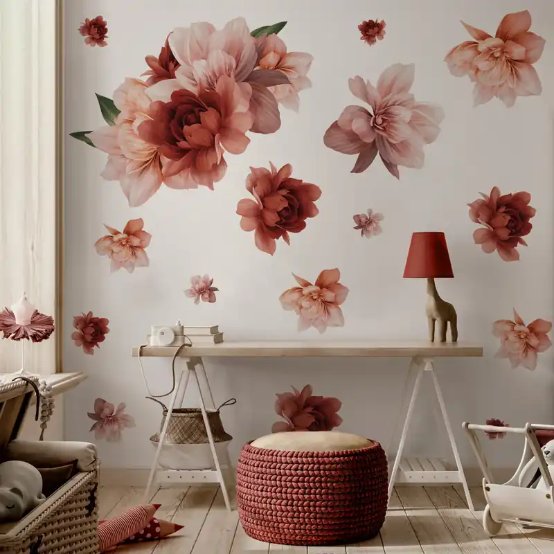 Koopje Romantic Peonies - 120x60 cm