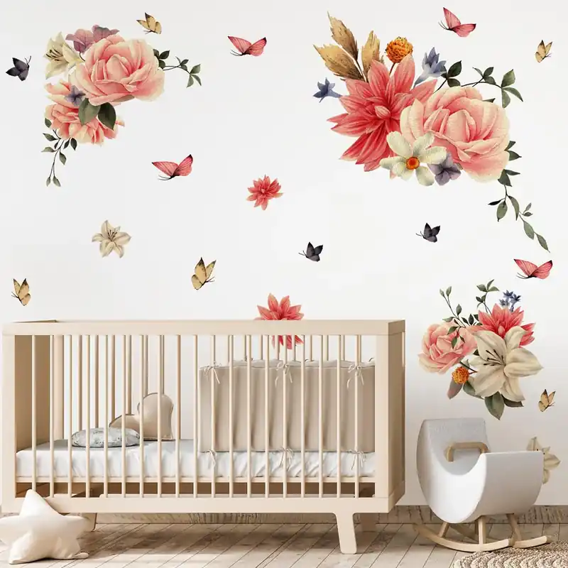Speciale Aanbieding Floreal butterfly XXL