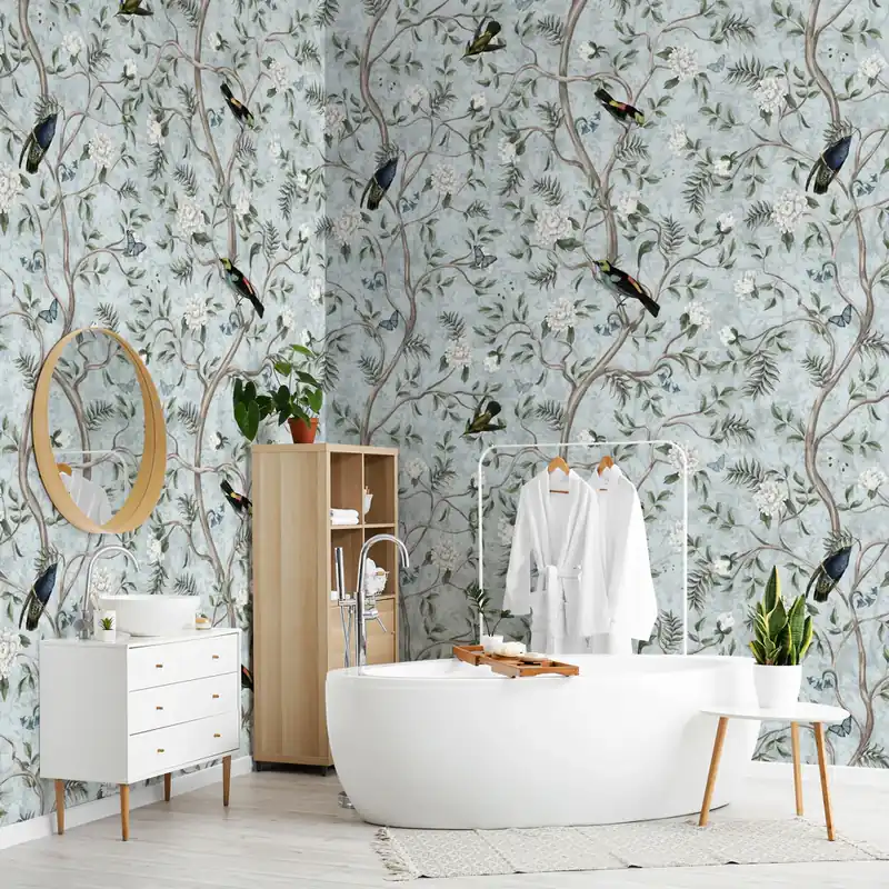 Fabrieksprijs Carta da parati in Fibra di Vetro Profumo primaverile - 100% Fibra di vetro / 95x300 cm