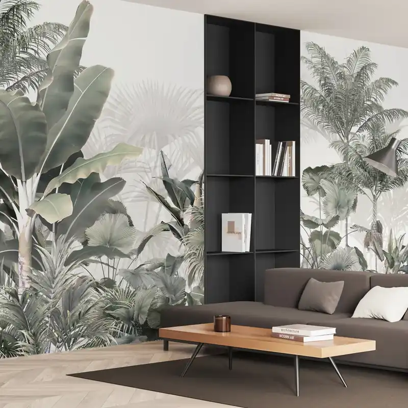 Aanbieding Carta da parati Armonia equatoriale - TNT Effetto Muro / 100x300 cm