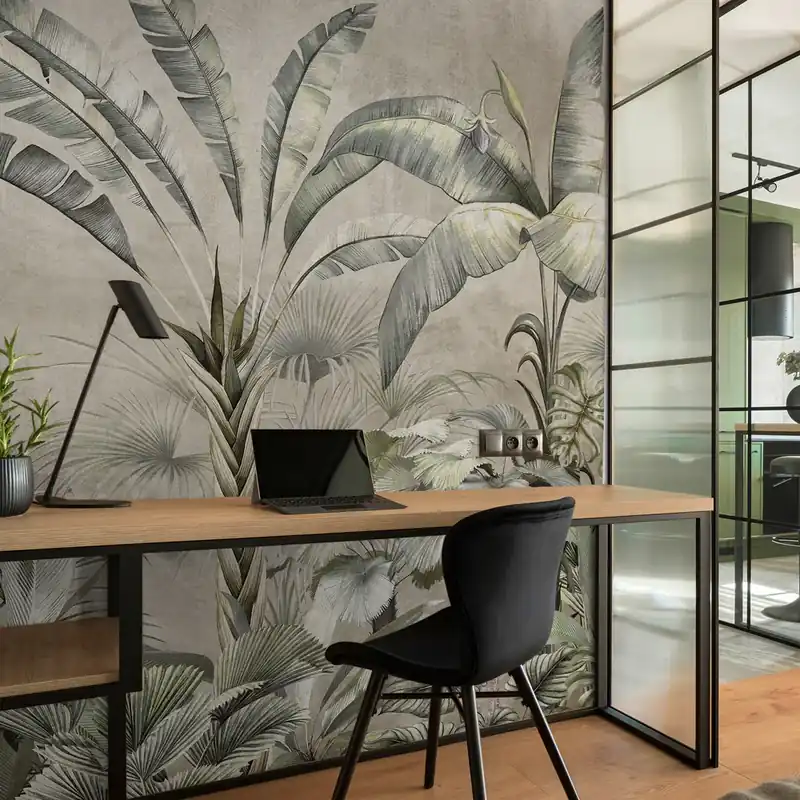 Carta da parati Sumatra - TNT Effetto Muro / 100x300 cm Gereduceerde Prijs