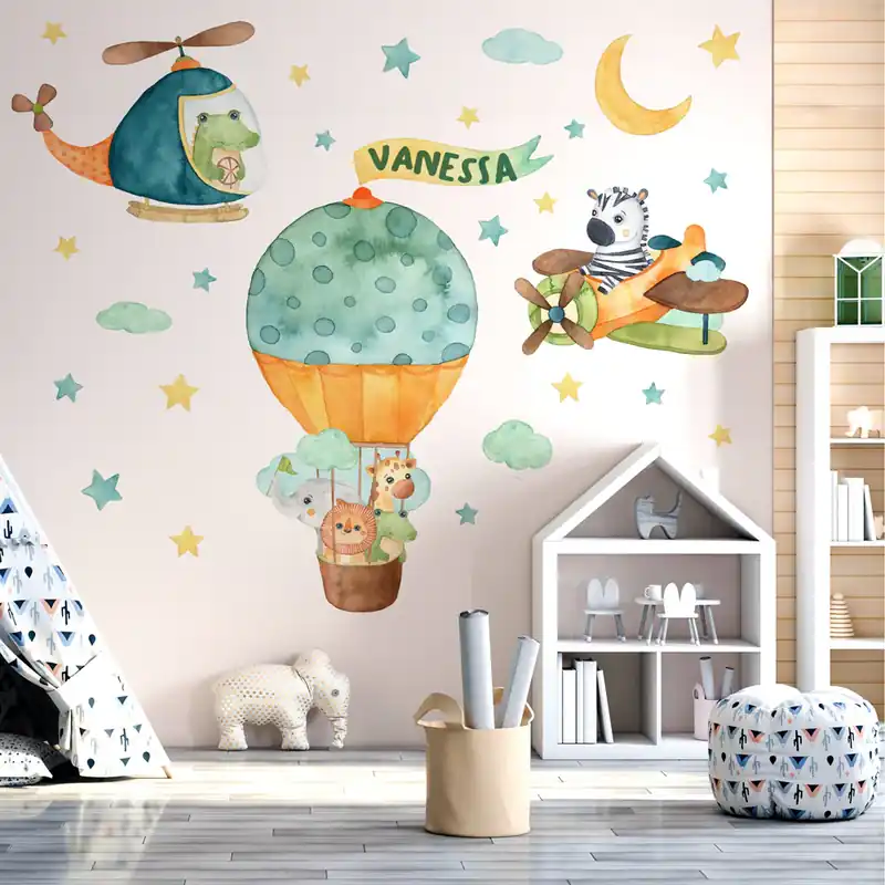 Personalizza Giungla in volo - 120x40 cm Nieuw