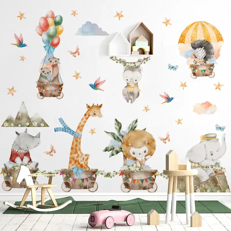 Betaalbaar Safari trenino XXL - 120x50 cm