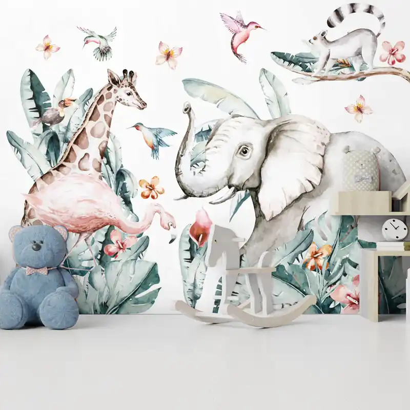African animals XXL - 120x80 Laatste Versie