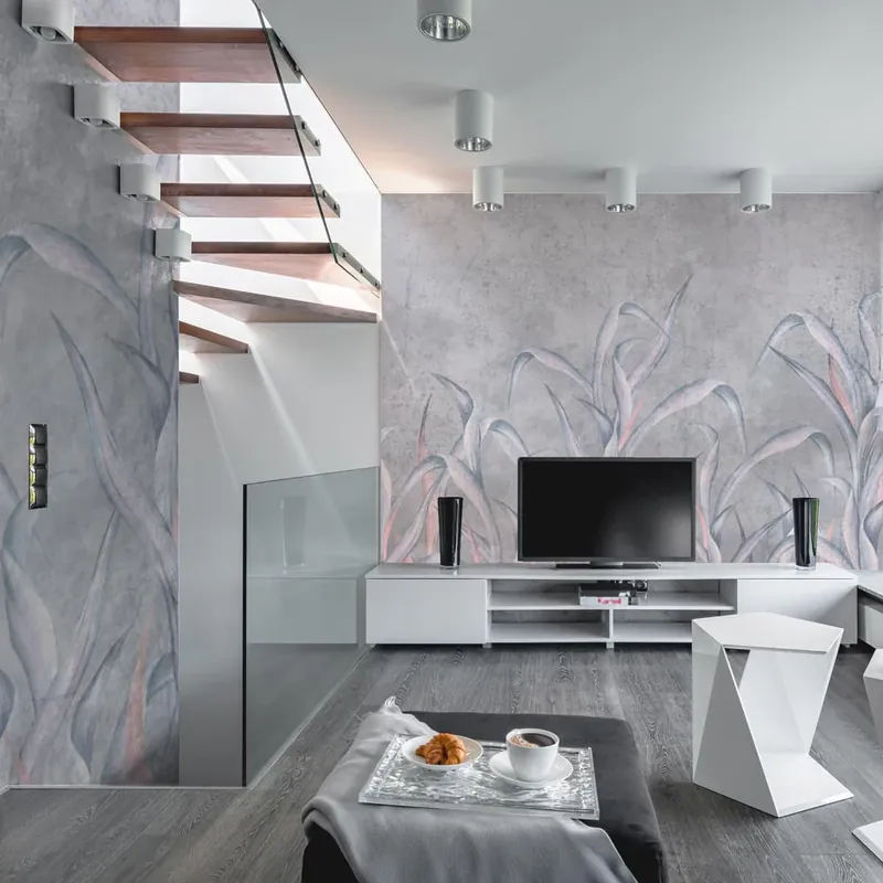Carta da parati Sogno d‘Inverno - TNT Effetto Muro / 100x300 cm Flitsaanbieding