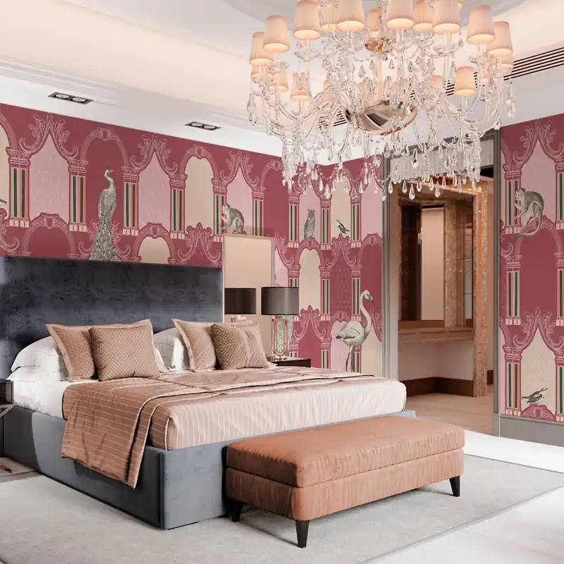 Lage Kosten Carta da parati Carnival Chic - TNT Liscia / 100x300 cm