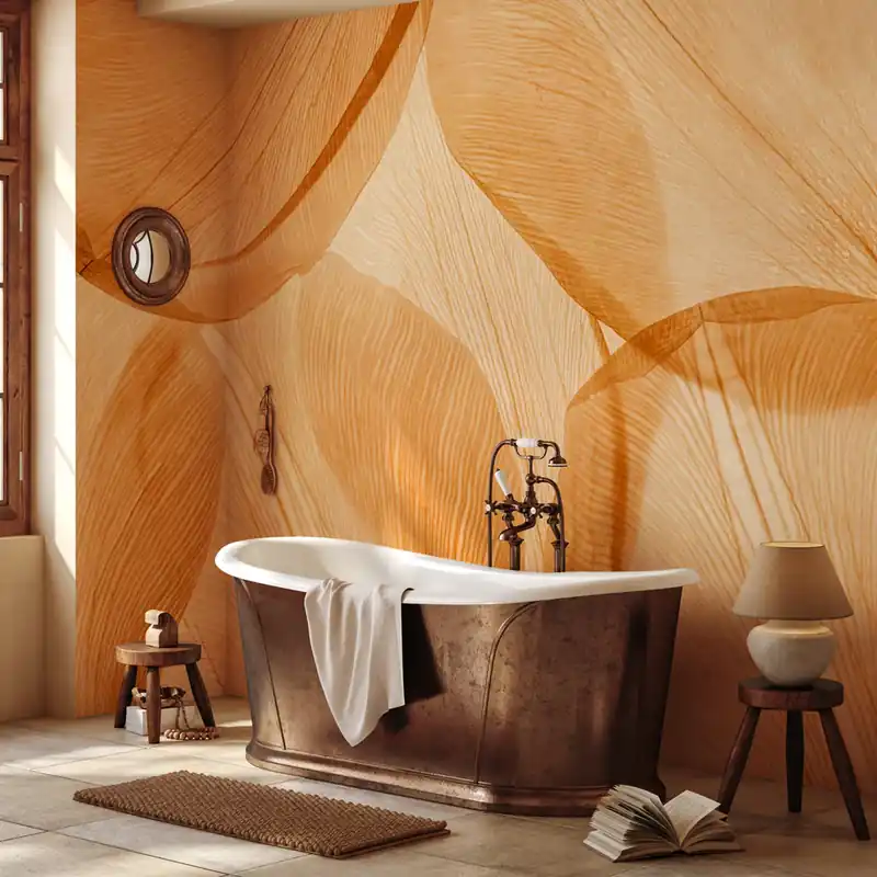 Carta da parati in Fibra di Vetro Translucent - 100% Fibra di vetro / 95x300 cm Express Levering