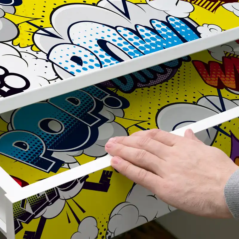 Hoge Kwaliteit Pellicola adesiva Comics - 40x200 cm