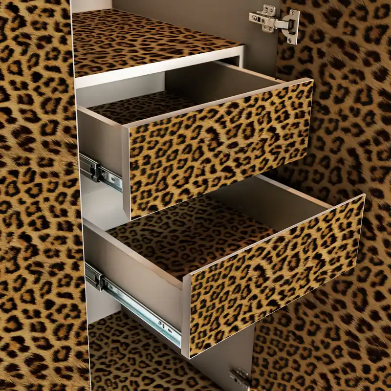 Bestel Nu Pellicola adesiva Leopard Skin 2 - 40x200 cm