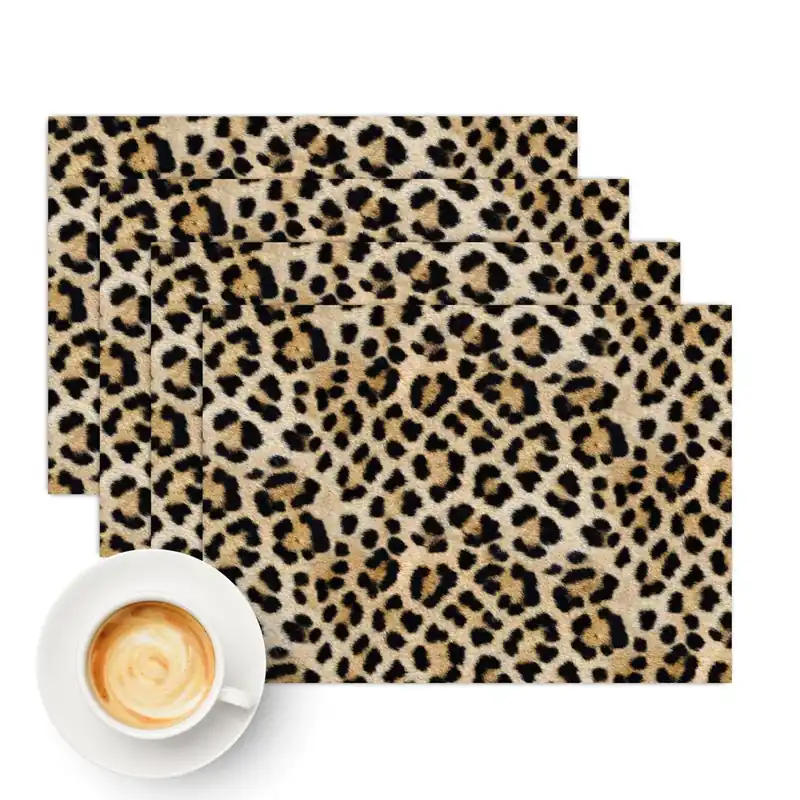 Tovaglietta Americana Leopard Skin Shop Nu