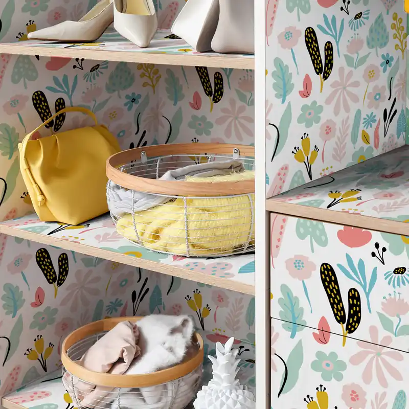 Pellicola adesiva Soft Floral - 40x200 cm Lage Kosten