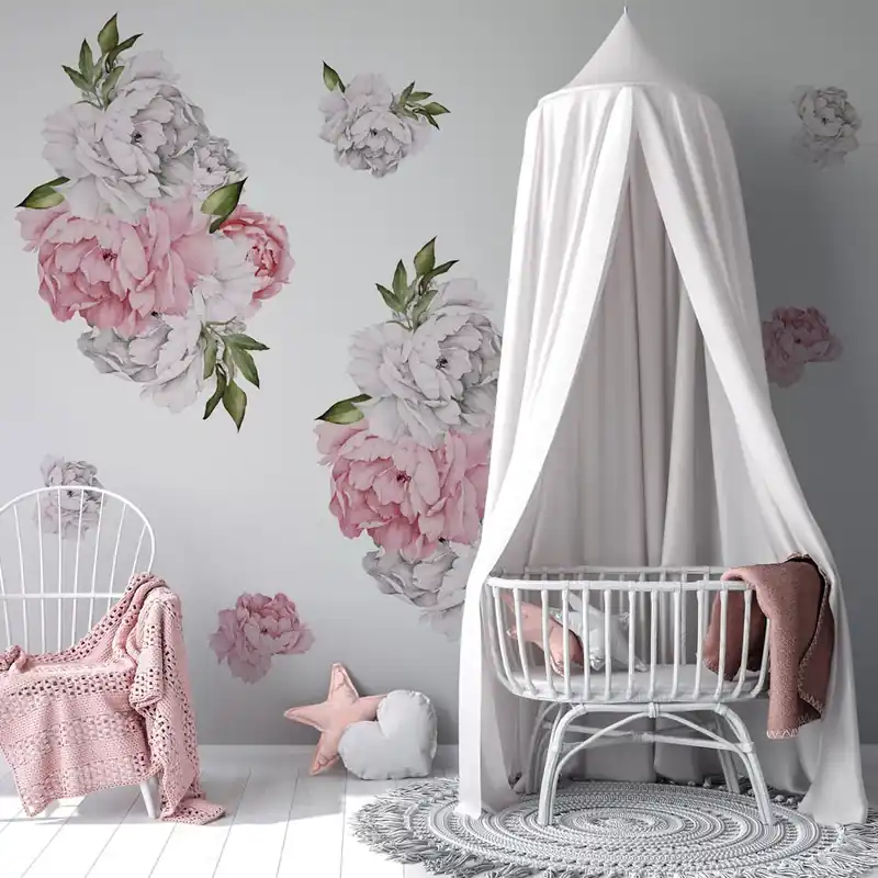 Shop Nu Bicolor Pink Peonies - 120x40 cm