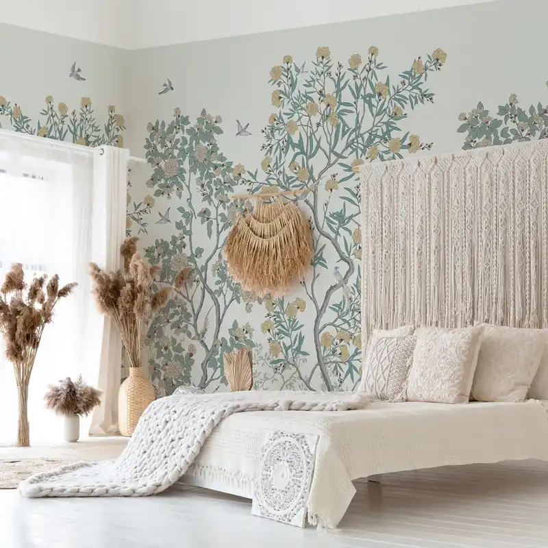 Beperkte Voorraad Carta da parati Paradiso Orientale - TNT Effetto Muro / 100x300 cm