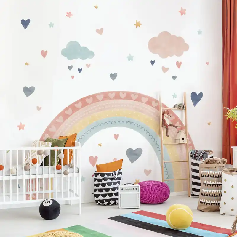 Arcobaleno pastello XXL Gratis Retour
