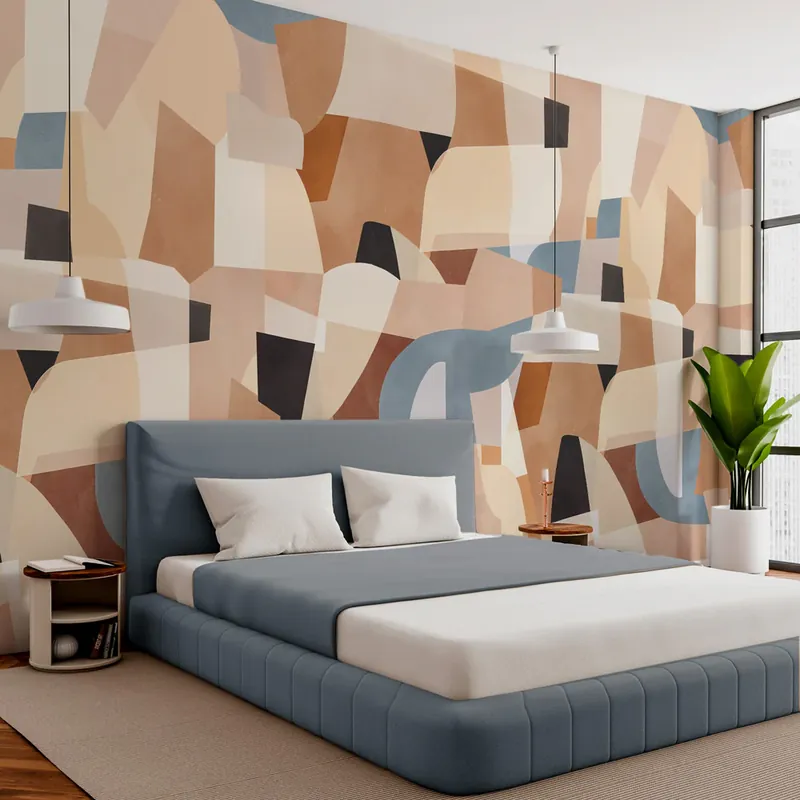 Carta da parati Frammenti - TNT Effetto Muro / 100x300 cm Gecertificeerd