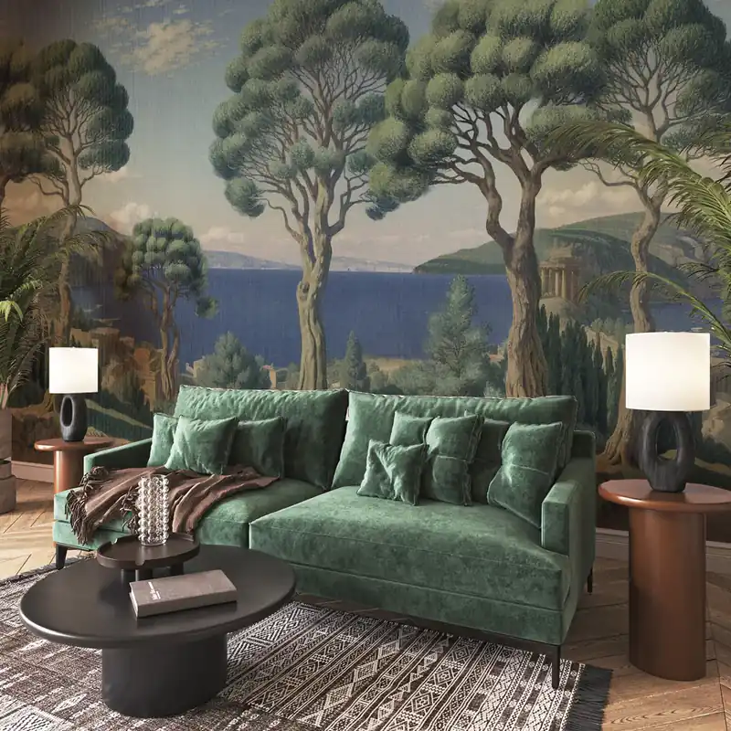 Carta da parati Mediterraneo - TNT Effetto Muro / 100x300 cm Laatste Kans