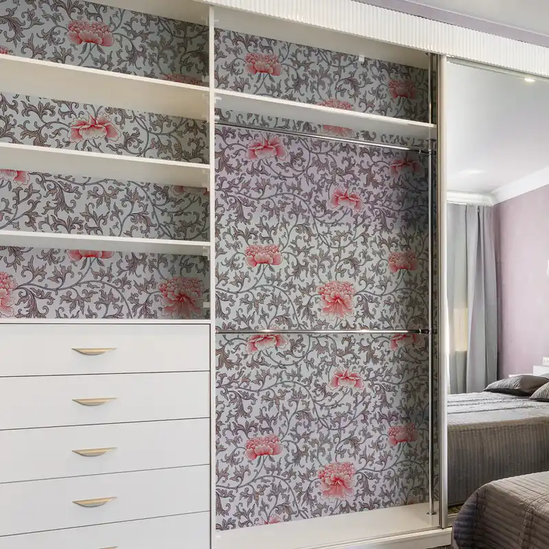 Pellicola adesiva Intreccio floreale - 40x200 cm Beperkte Voorraad