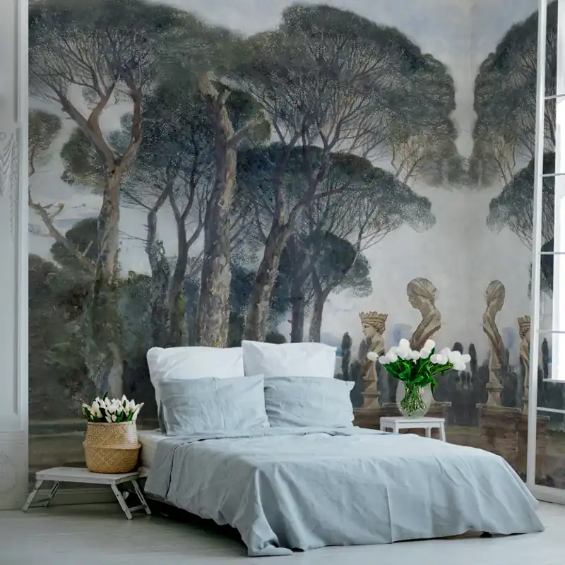 Carta da parati Gianicolo - TNT Effetto Muro / 100x300 cm Finale Uitverkoop