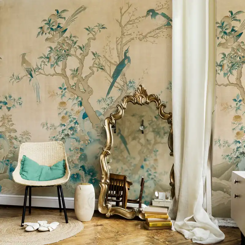 Carta da parati Boschetto d‘Oriente - TNT Effetto Muro / 100x300 cm Snelle Levering