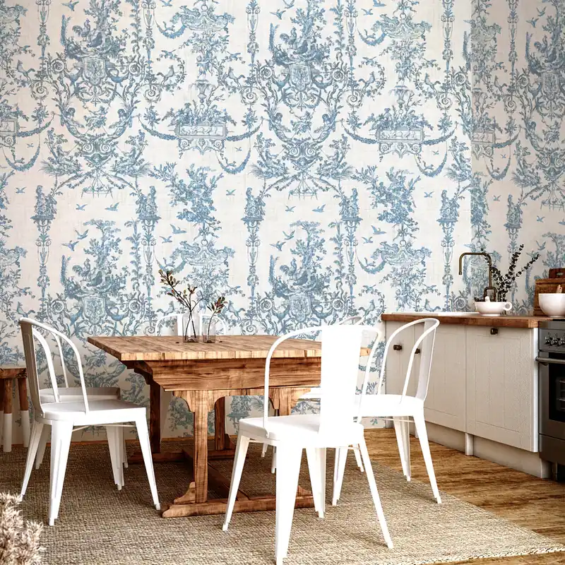 Seizoensaanbieding Carta da parati in Fibra di Vetro Toile preziosa - 100% Fibra di vetro / 95x300 cm