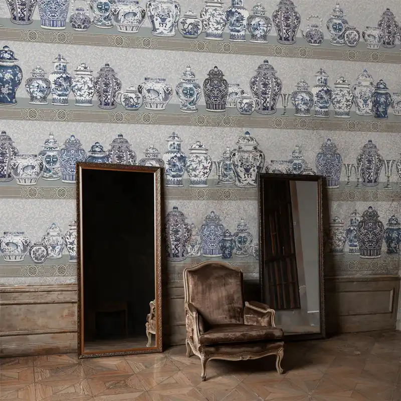 Bestel Nu Carta da Parati Voglia di Tè - TNT Effetto Muro / 100x300 cm