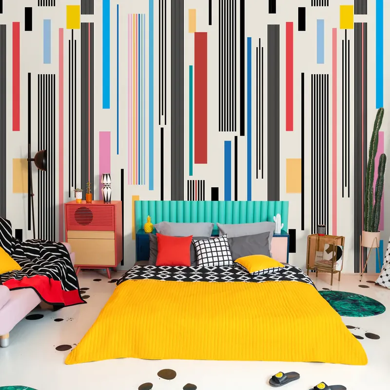 Beste Prijs Carta da Parati Luci intermittenti - TNT Effetto Muro / 100x300 cm