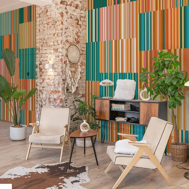 Carta da Parati Trama moderna - TNT Effetto Muro / 100x300 cm Lage Prijs