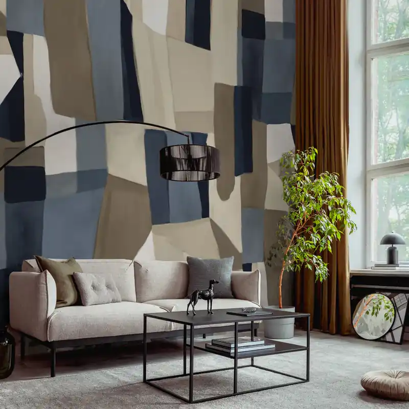Carta da Parati Pittura moderna - TNT Effetto Muro / 100x300 cm Shop Nu