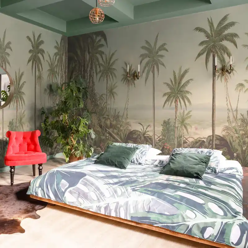 Carta da Parati Spiaggia tropicale - TNT Effetto Muro / 100x300 cm Meest Verkocht