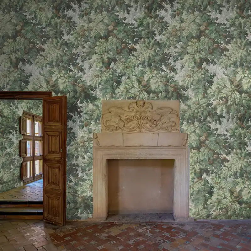 Beperkt Aanbod Carta da parati Toile Quercia - TNT Effetto Muro / 100x300 cm