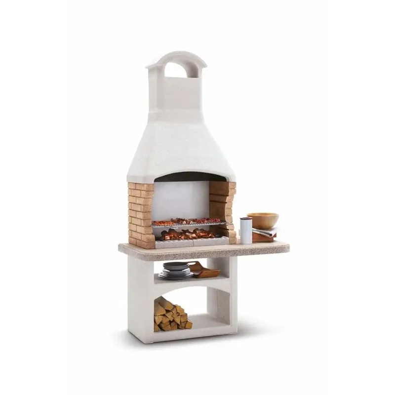 Barbecue a carbonella Palazzetti Boavista griglia 68x40 cm in cemento Gereduceerde Prijs