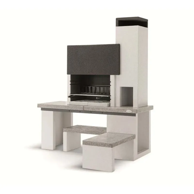 Weekendaanbieding Barbecue a carbonella Palazzetti New York griglia 76x40 cm in cemento