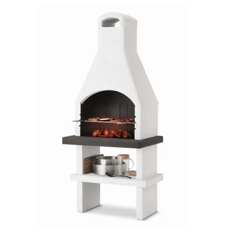 Superprijs Barbecue a carbonella Palazzetti Pistoia griglia 67x40 cm in cemento