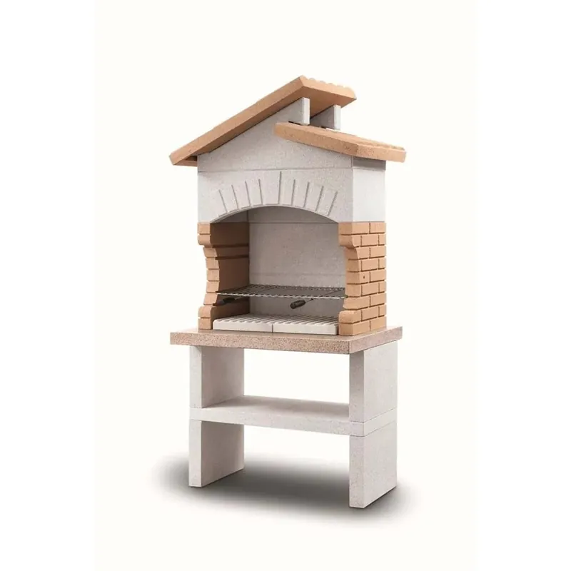 Barbecue a carbonella e grill Palazzetti Cordoba griglia 68x40 cm in cemento Fabrieksprijs