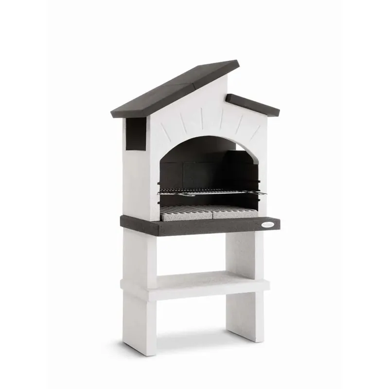 Barbecue a carbonella Palazzetti Vieste griglia 68x40 cm in cemento Nu Kopen