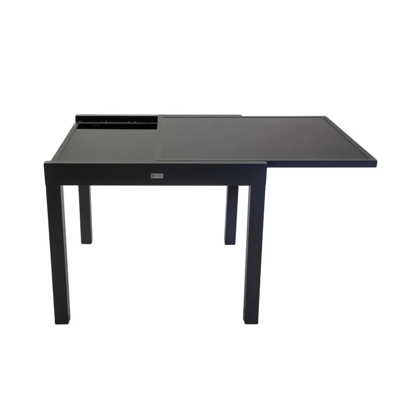 Aanbieding Tavolo in alluminio Boise allungabile antracite 90/180x90h75 cm