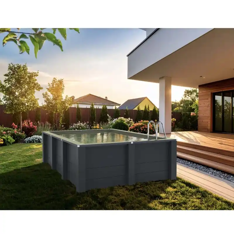 Piscina fuori terra in composite rettang Avantgarde Nova Gre 455x315 H 126 cm Bestseller