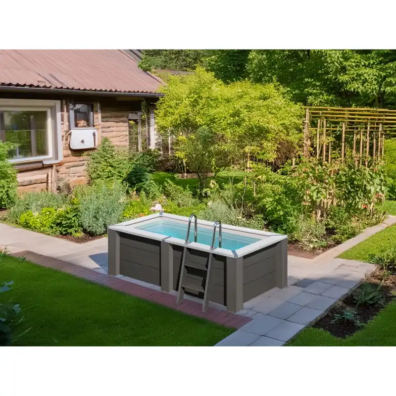 Piscina fuori terra in composite rettangolare Gre Avantgarde Nova 315x175 H96 cm Speciale Aanbieding